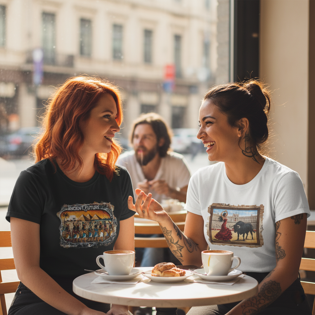 Graffiti Art Women Tee Shirts