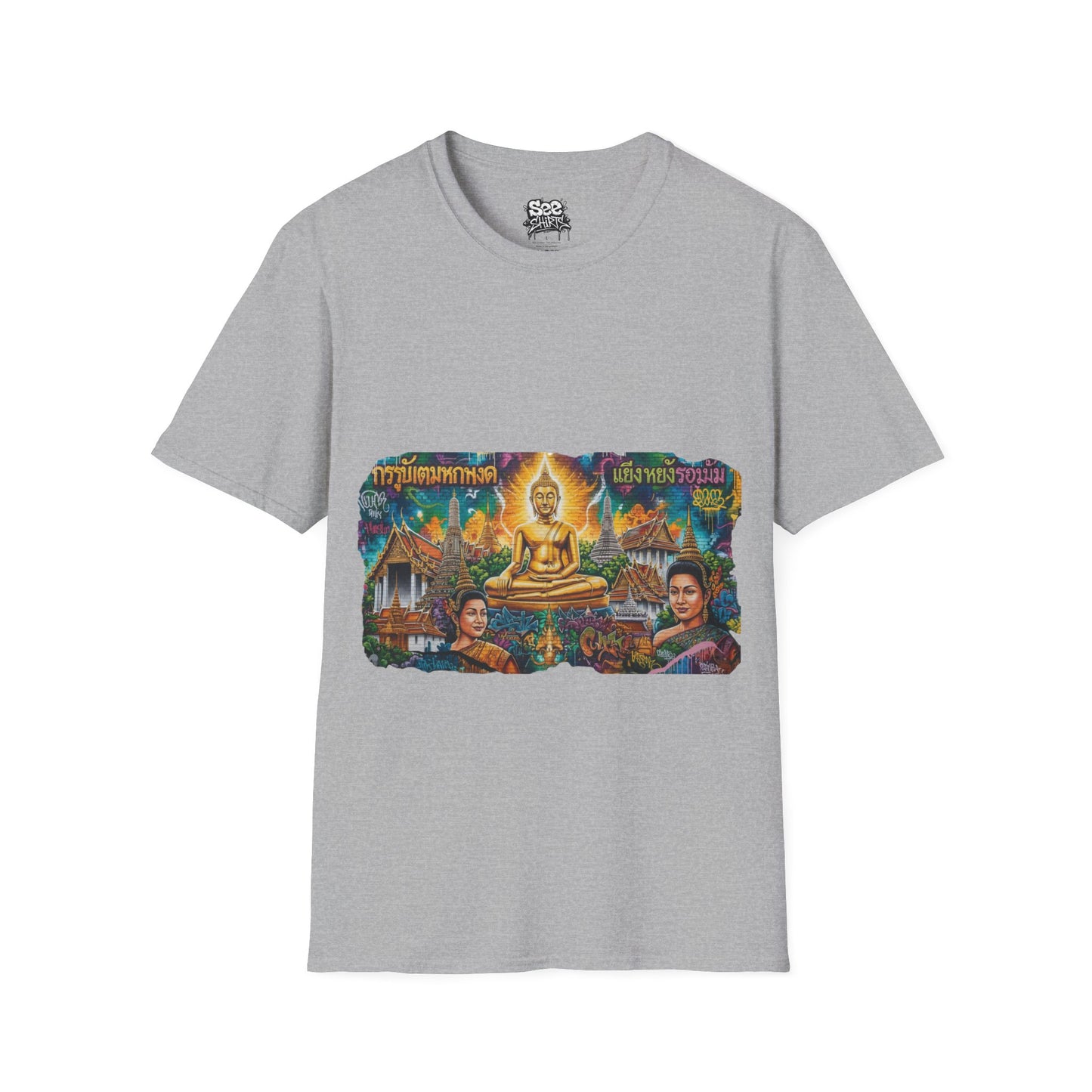 Bangkok T - Dynamic Graffiti ART Unisex Tee Shirt