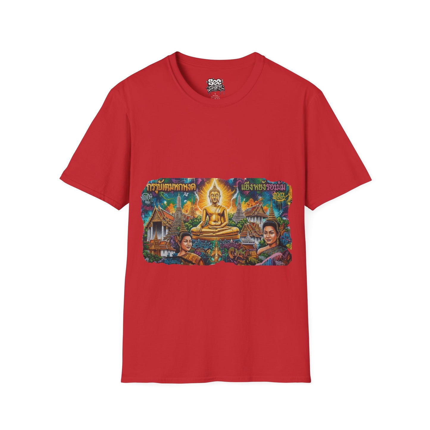 Bangkok T - Dynamic Graffiti ART Unisex Tee Shirt