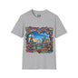 Paris T - Dynamic Graffiti ART Unisex Tee Shirt