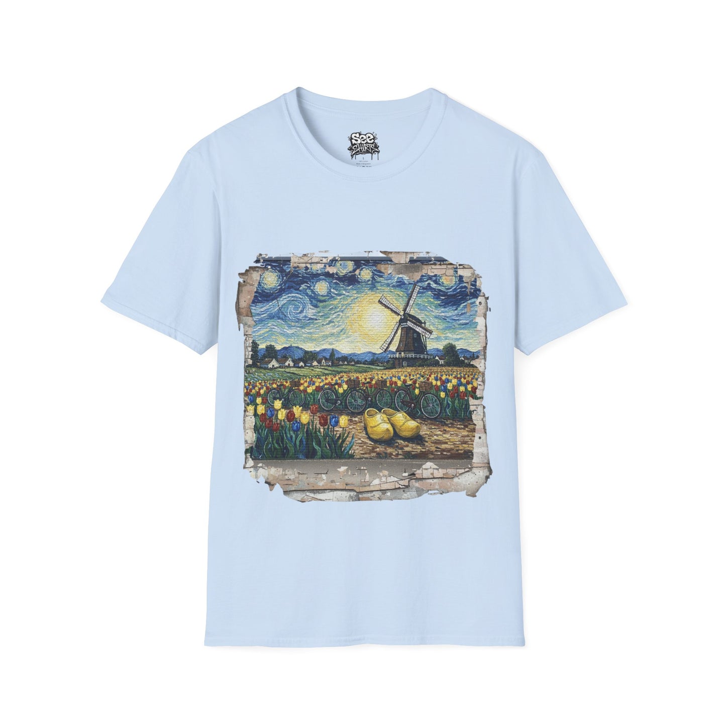 Amsterdam T - Dynamic Graffiti ART Unisex Tee Shirt