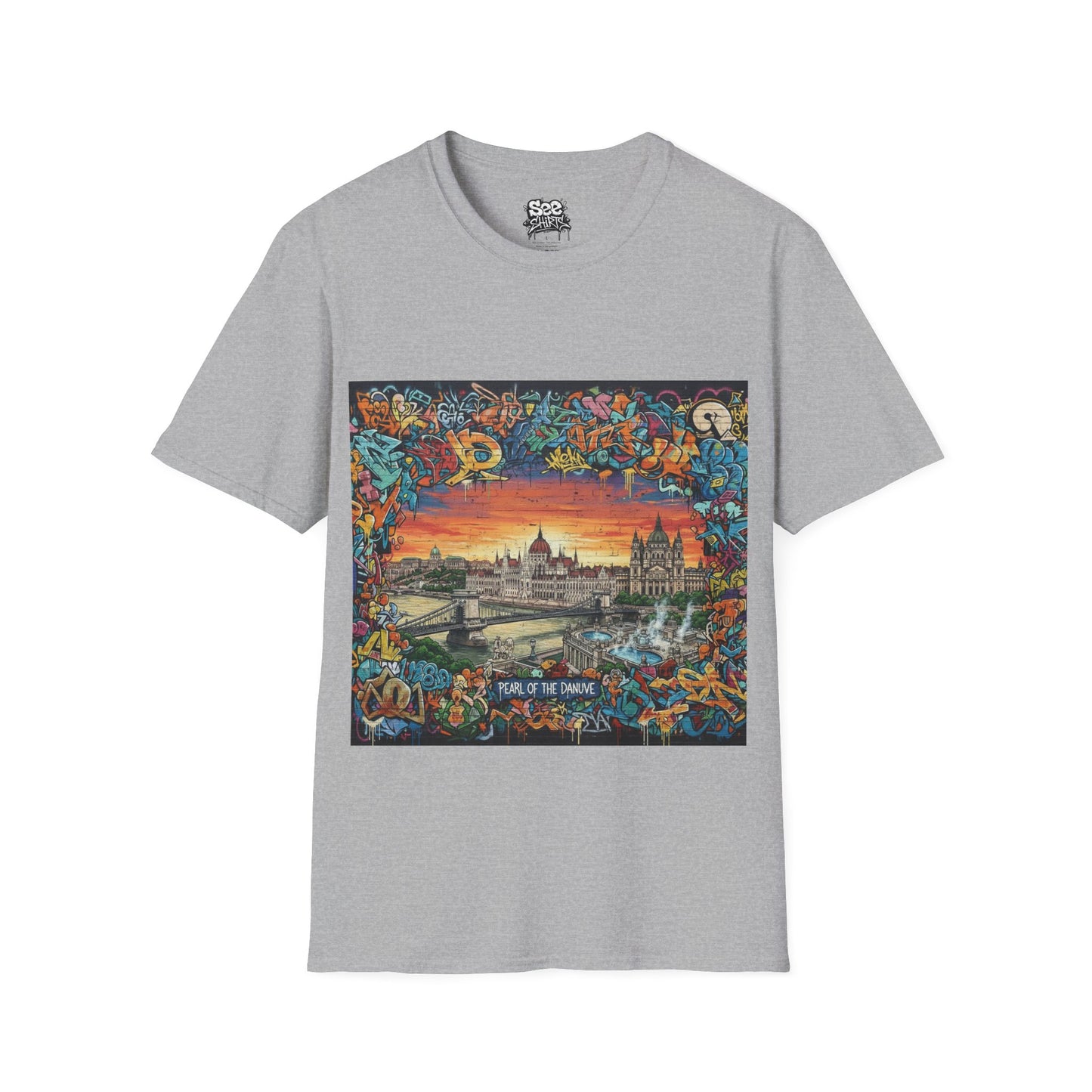 Budapest T - Dynamic Graffiti ART Unisex Tee Shirt
