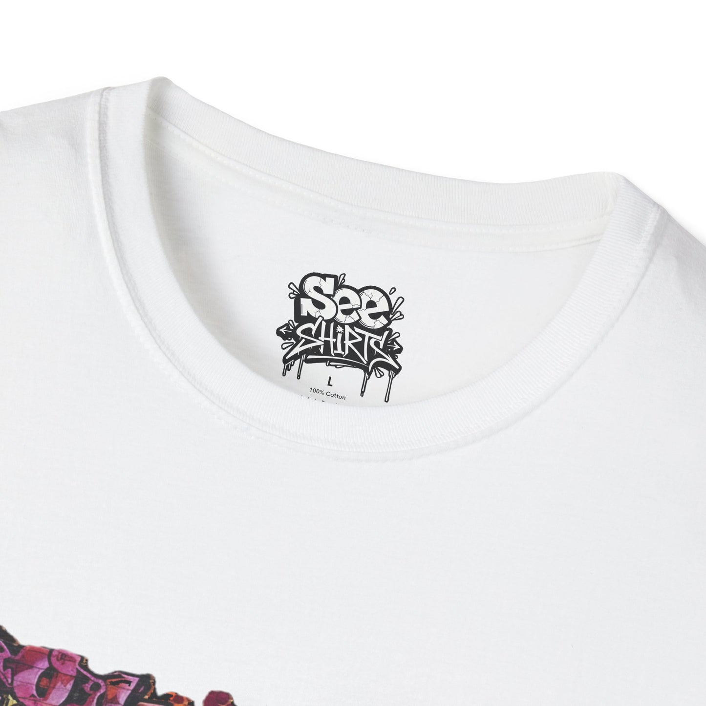 Paris T - Dynamic Graffiti ART Unisex Tee Shirt