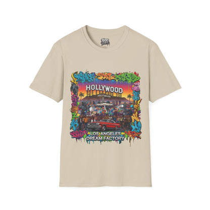 Los Angeles T - Dynamic Graffiti ART Unisex Tee Shirt