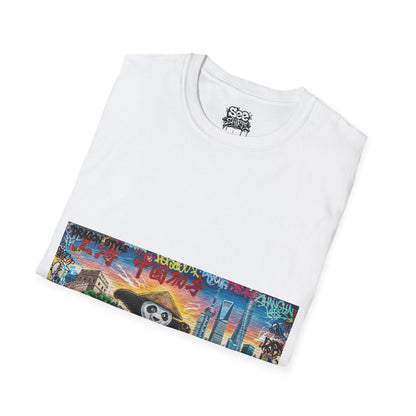 Shanghai T - Dynamic Graffiti ART Unisex Tee Shirt