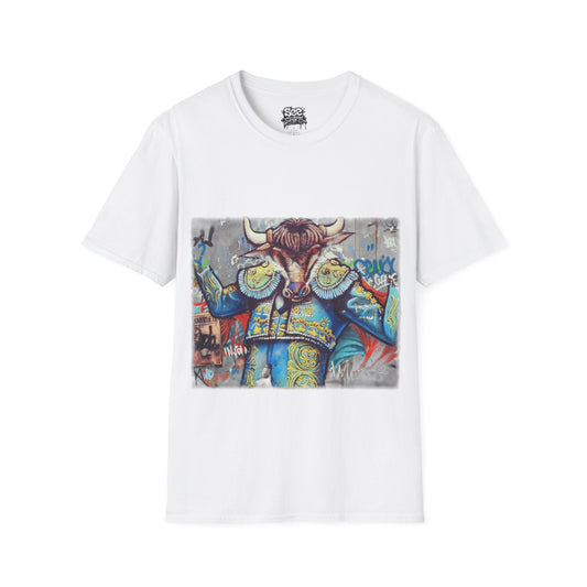 King Bull T - Dynamic Graffiti ART Unisex Tee Shirt