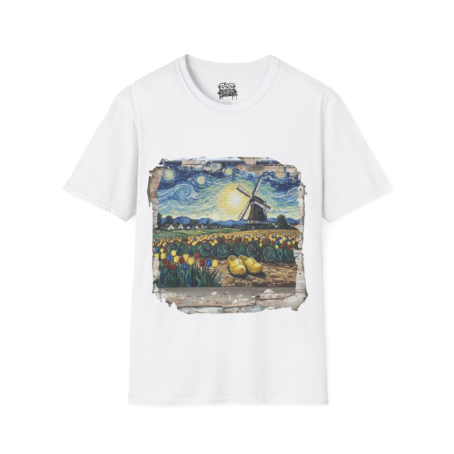 Amsterdam T - Dynamic Graffiti ART Unisex Tee Shirt