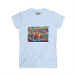 Mumbai W - Dynamic Graffiti ART Women T Shirt