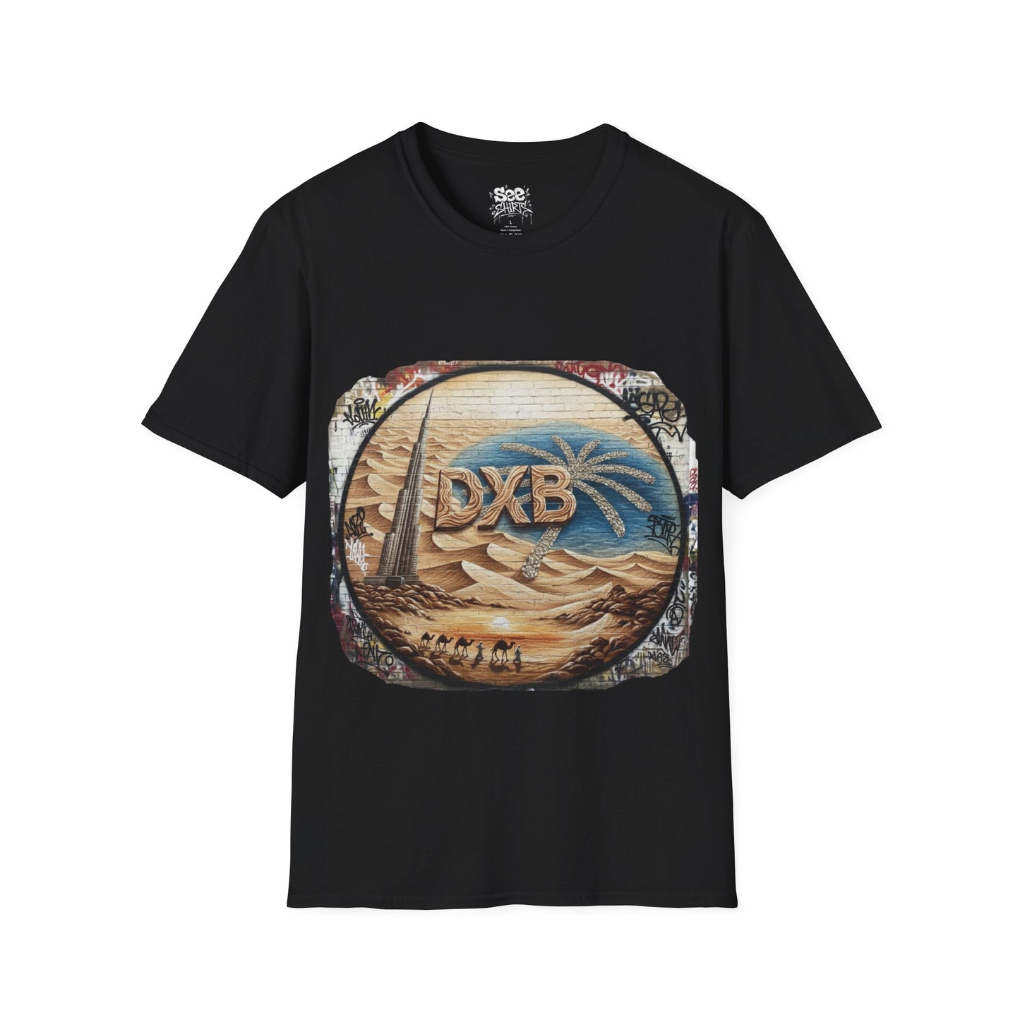 Dubai T - Dynamic Graffiti ART Unisex Tee Shirt