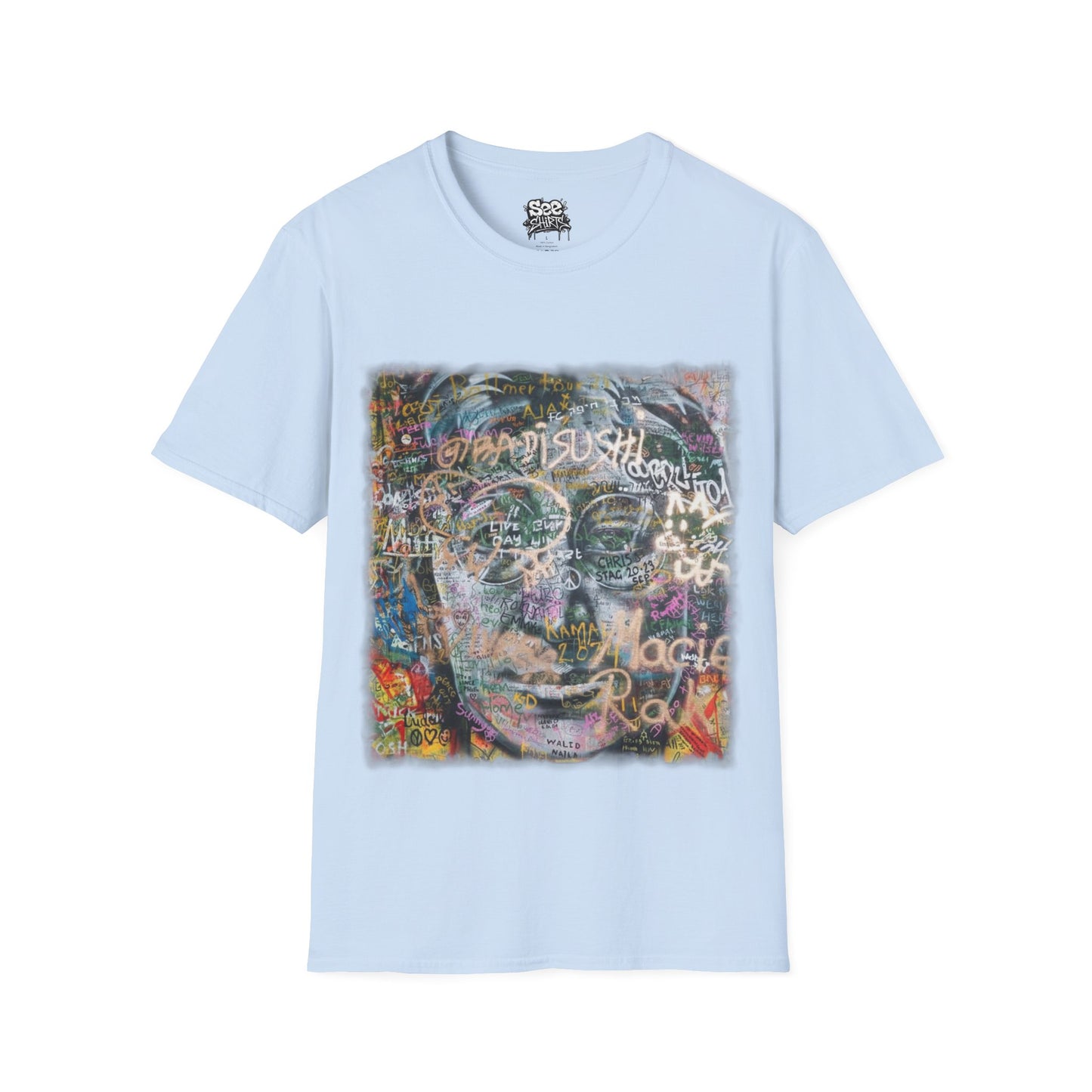 Memorial T - Dynamic Graffiti ART Unisex Tee Shirt