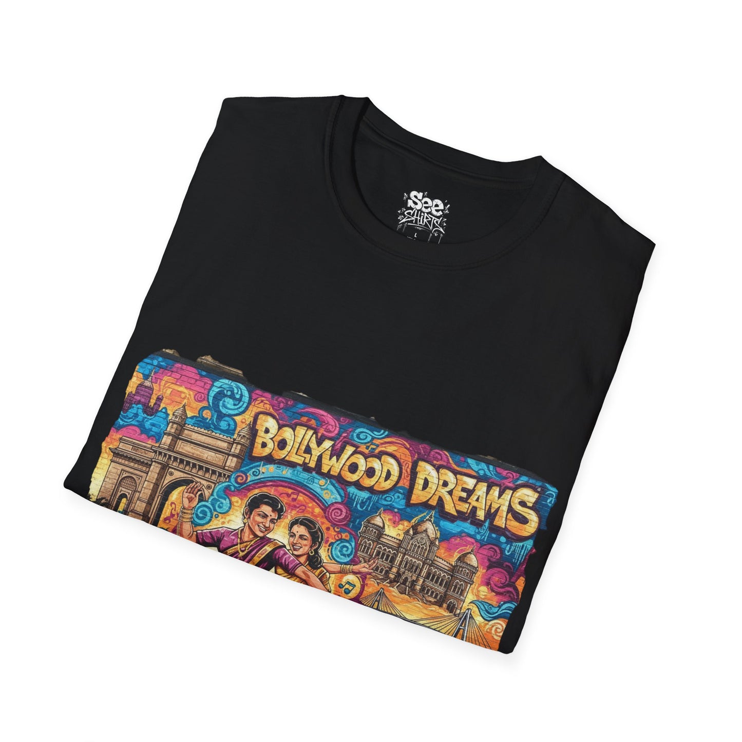 Mumbai T - Dynamic Graffiti ART Unisex Tee Shirt