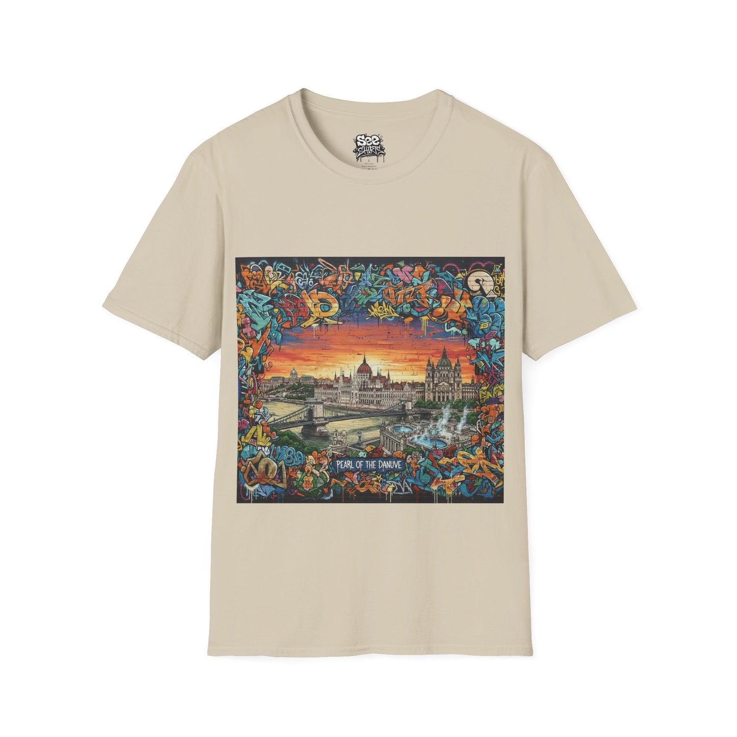 Budapest T - Dynamic Graffiti ART Unisex Tee Shirt