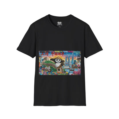 Shanghai T - Dynamic Graffiti ART Unisex Tee Shirt