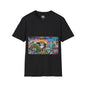 Shanghai T - Dynamic Graffiti ART Unisex Tee Shirt