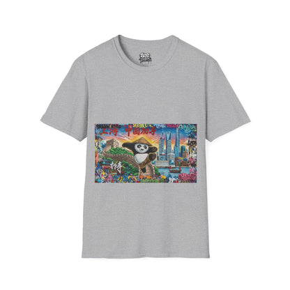 Shanghai T - Dynamic Graffiti ART Unisex Tee Shirt