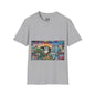 Shanghai T - Dynamic Graffiti ART Unisex Tee Shirt