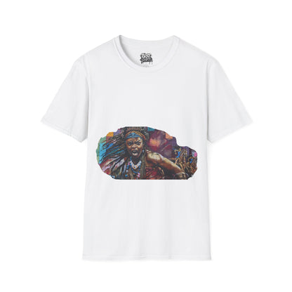 Warrior Woman T - Dynamic Graffiti ART Unisex Tee Shirt