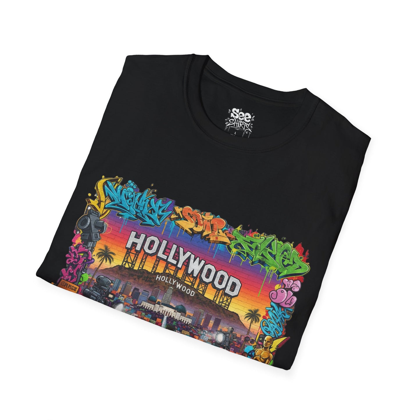 Los Angeles T - Dynamic Graffiti ART Unisex Tee Shirt