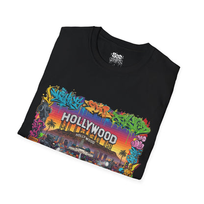 Los Angeles T - Dynamic Graffiti ART Unisex Tee Shirt