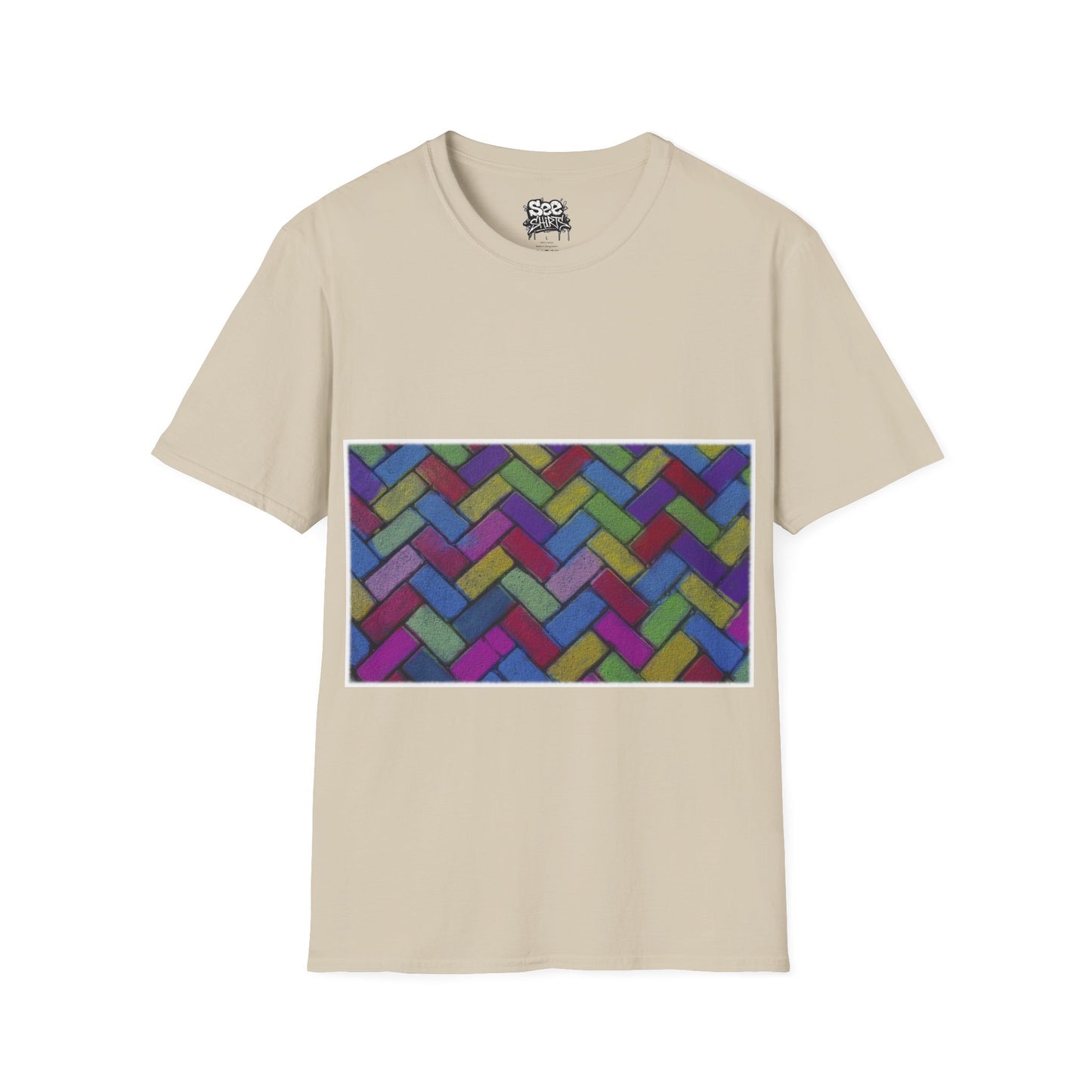 Bricks T - Dynamic Graffiti ART Unisex Tee Shirt