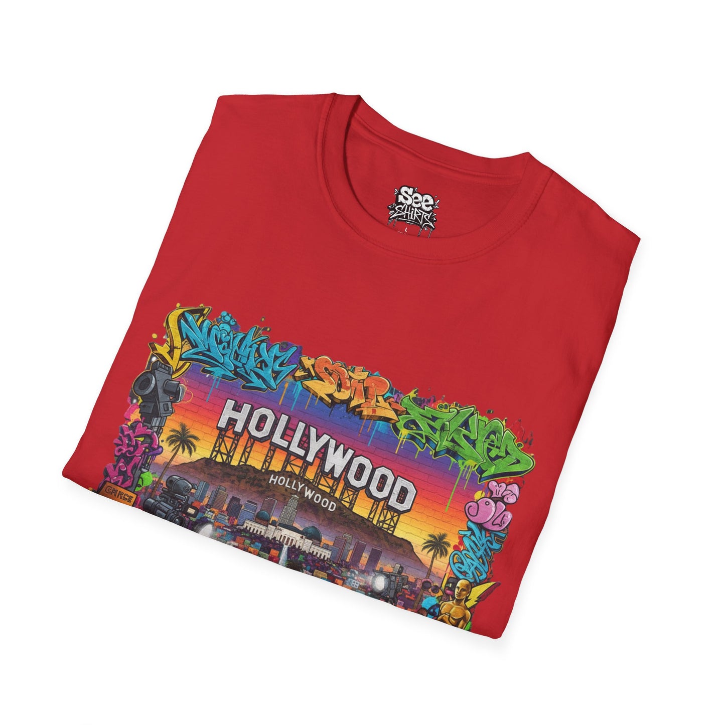 Los Angeles T - Dynamic Graffiti ART Unisex Tee Shirt