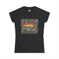Budapest W - Dynamic Graffiti ART Women T Shirt