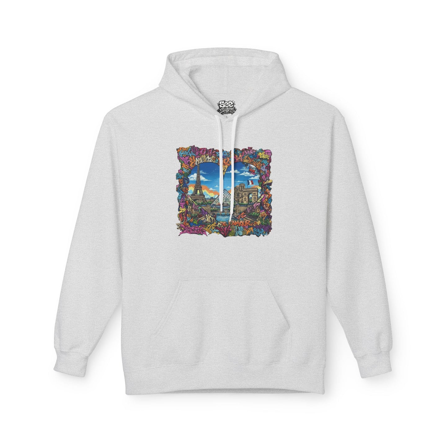Paris H - Dynamic Graffiti ART Hoodie