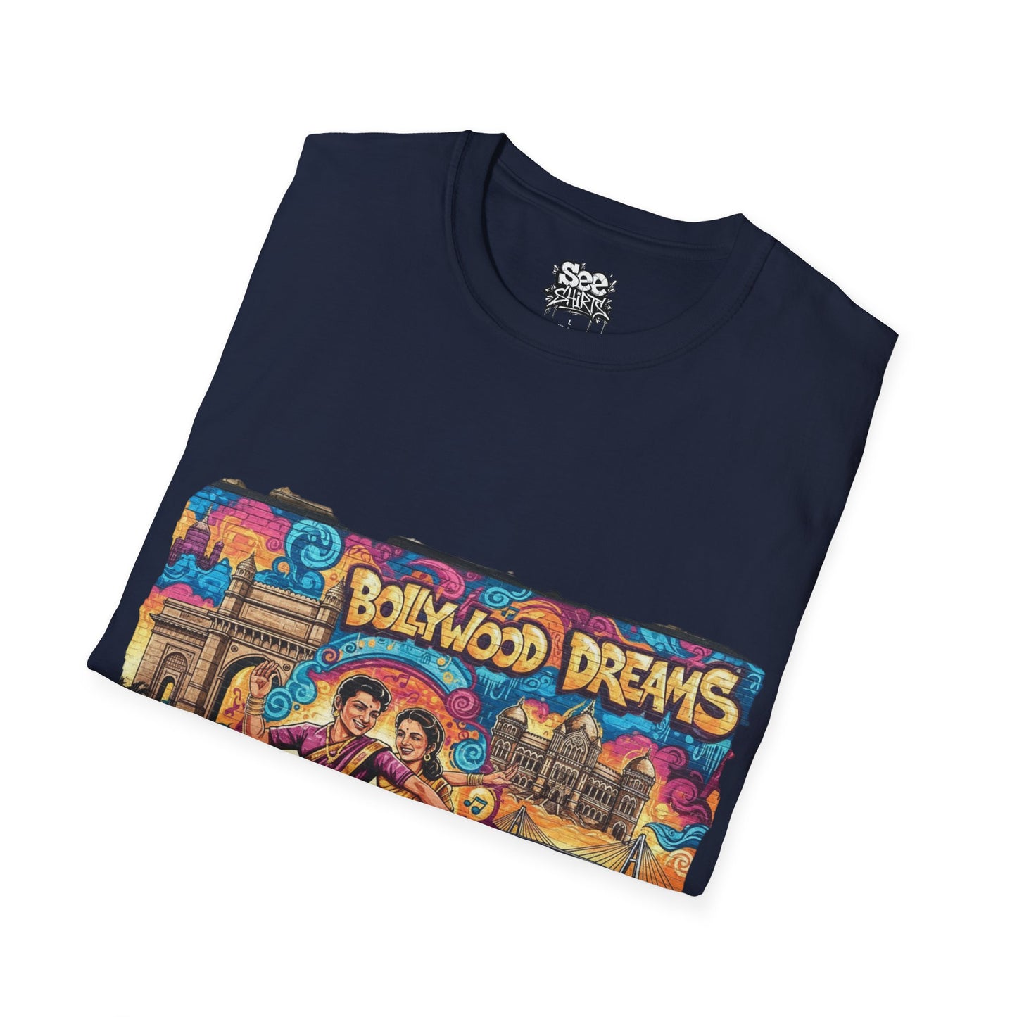 Mumbai T - Dynamic Graffiti ART Unisex Tee Shirt