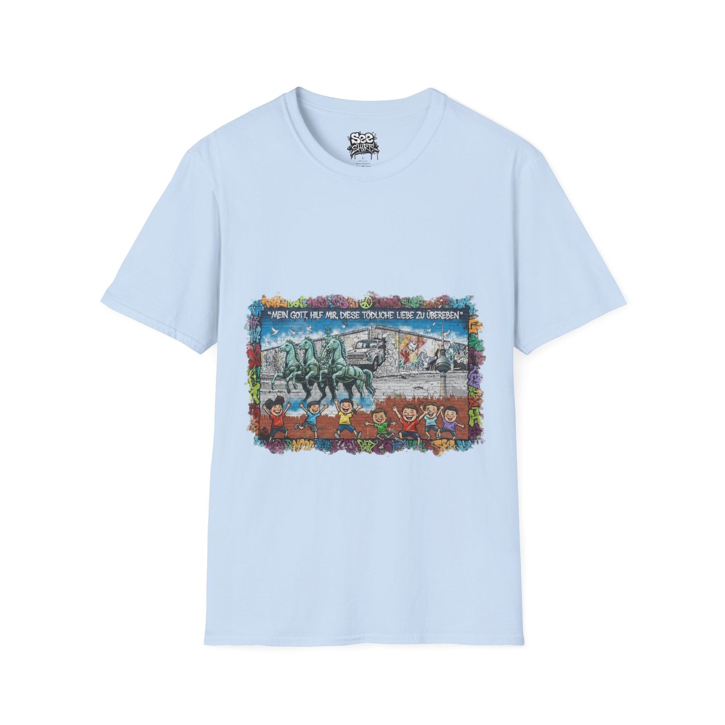 Berlin T - Dynamic Graffiti ART Unisex Tee Shirt