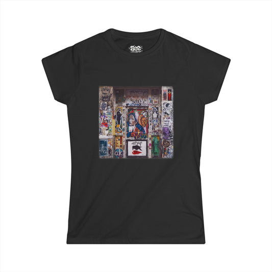 Great Wall W - Dynamic Graffiti ART Women T Shirt