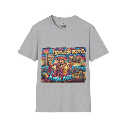 Mumbai T - Dynamic Graffiti ART Unisex Tee Shirt