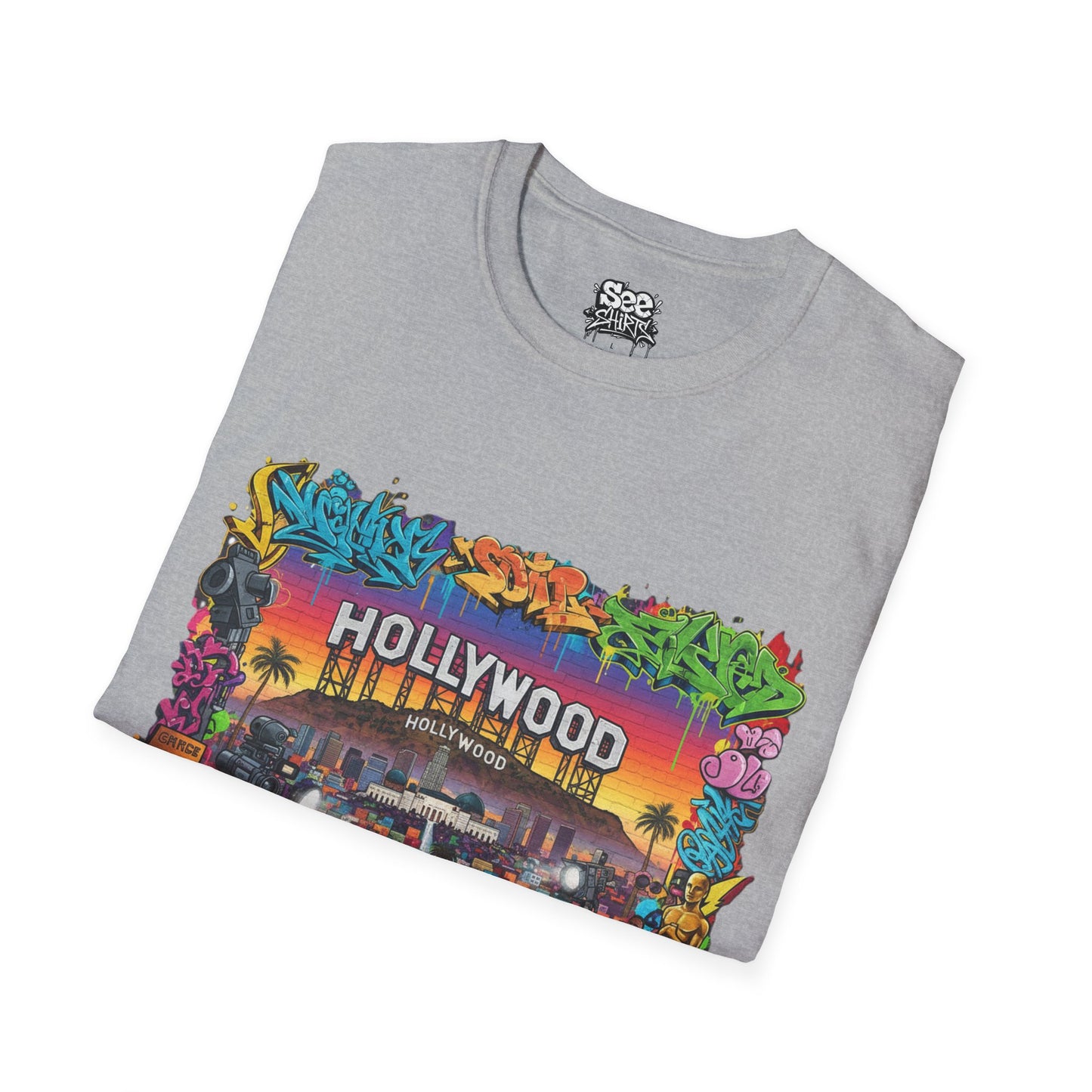 Los Angeles T - Dynamic Graffiti ART Unisex Tee Shirt