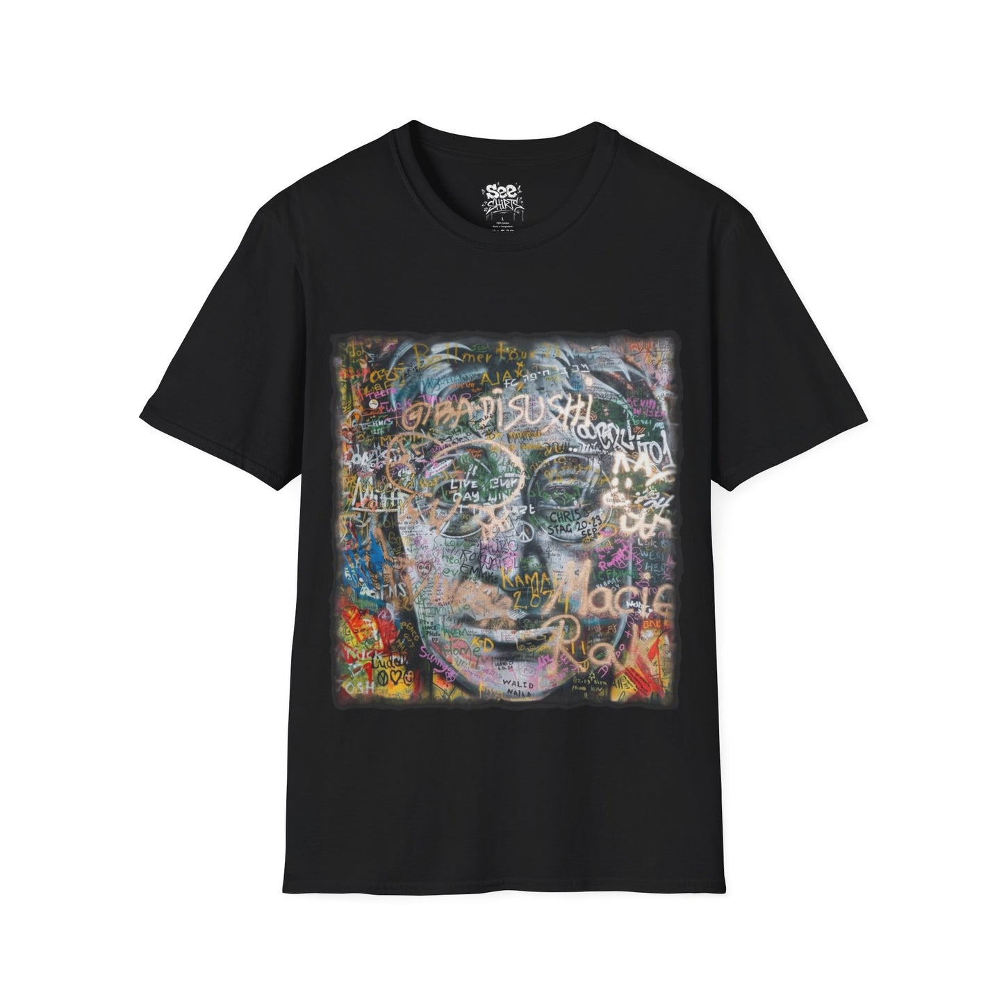 Memorial T - Dynamic Graffiti ART Unisex Tee Shirt