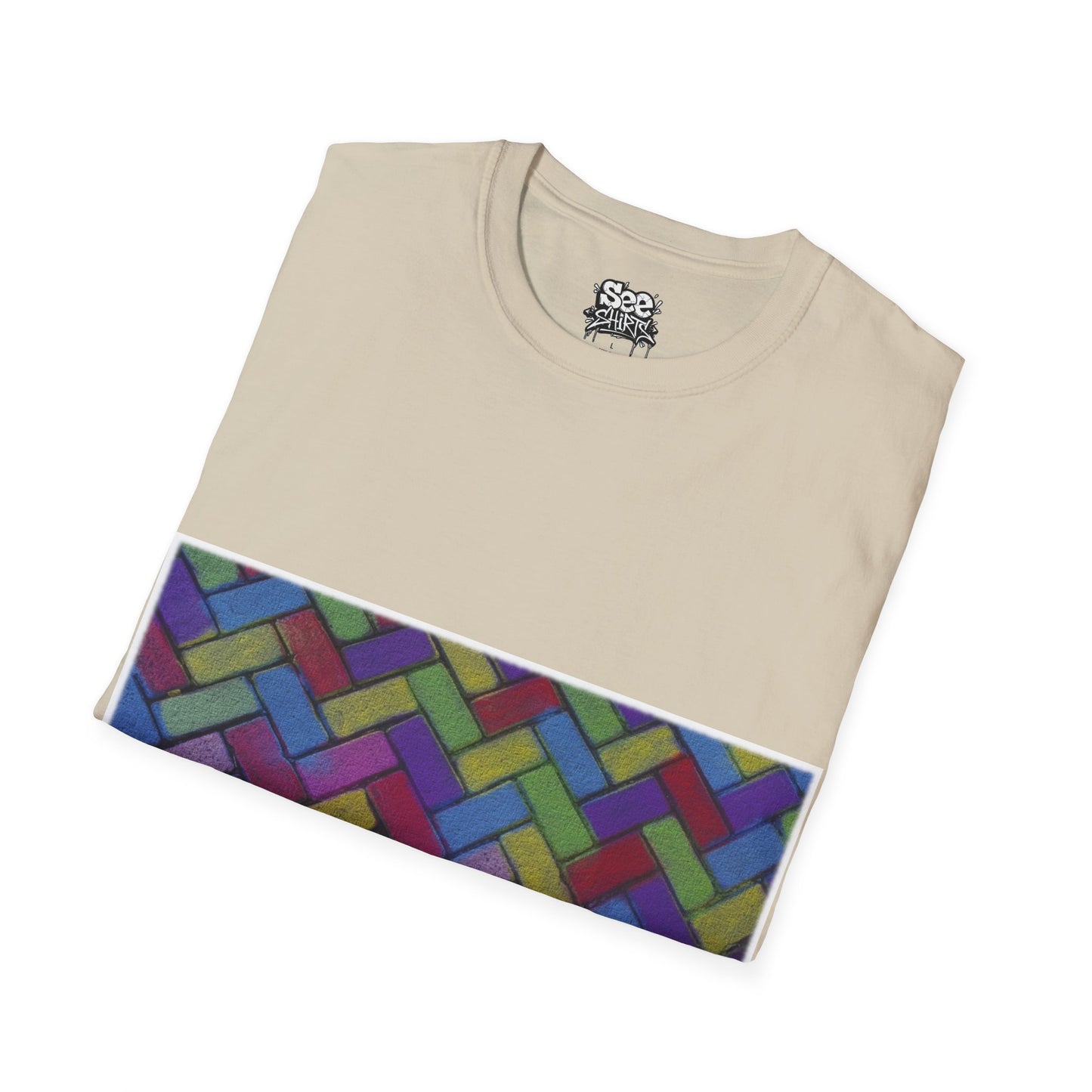 Bricks T - Dynamic Graffiti ART Unisex Tee Shirt