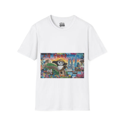 Shanghai T - Dynamic Graffiti ART Unisex Tee Shirt
