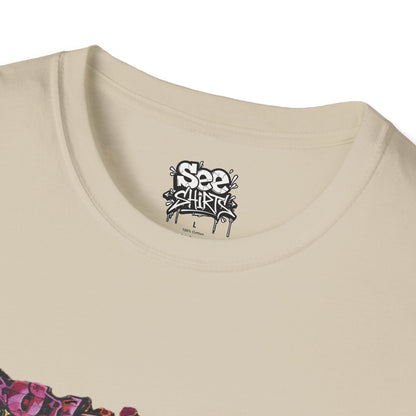 Paris T - Dynamic Graffiti ART Unisex Tee Shirt