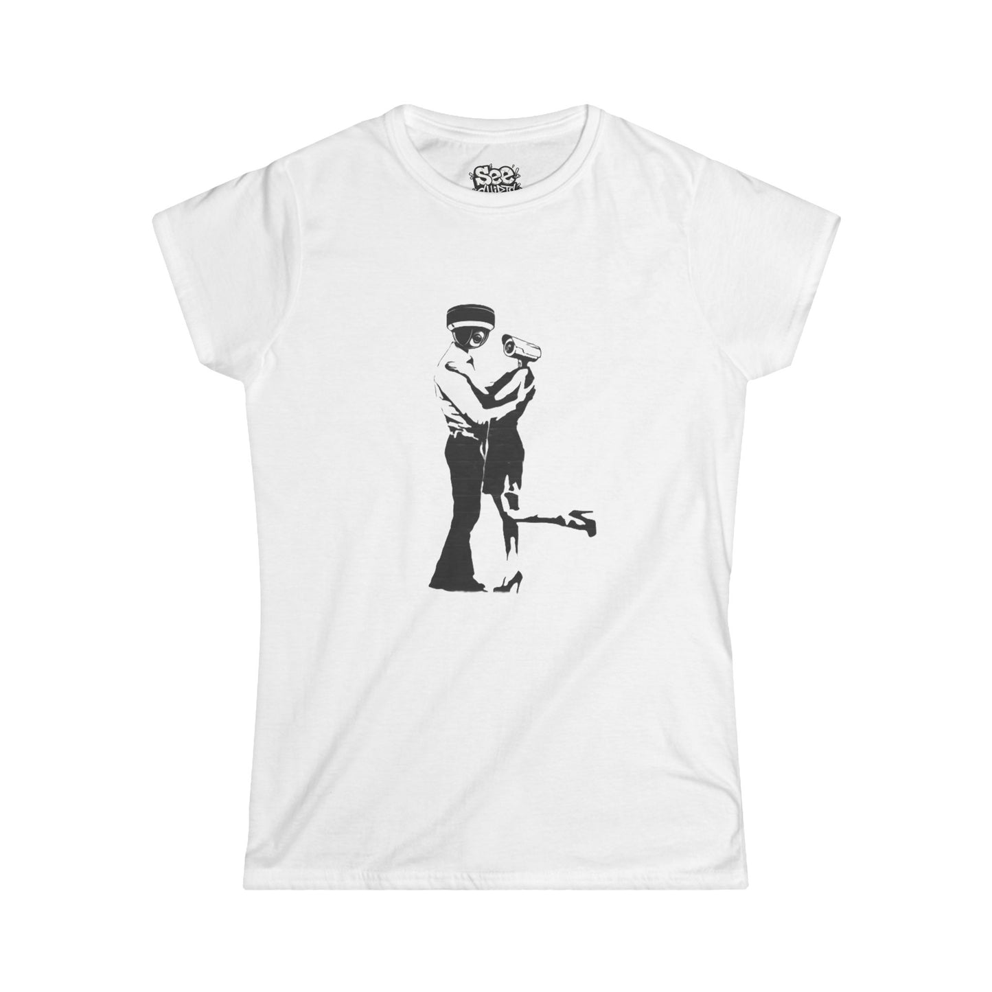 Modern Love W - Dynamic Graffiti ART Women T Shirt