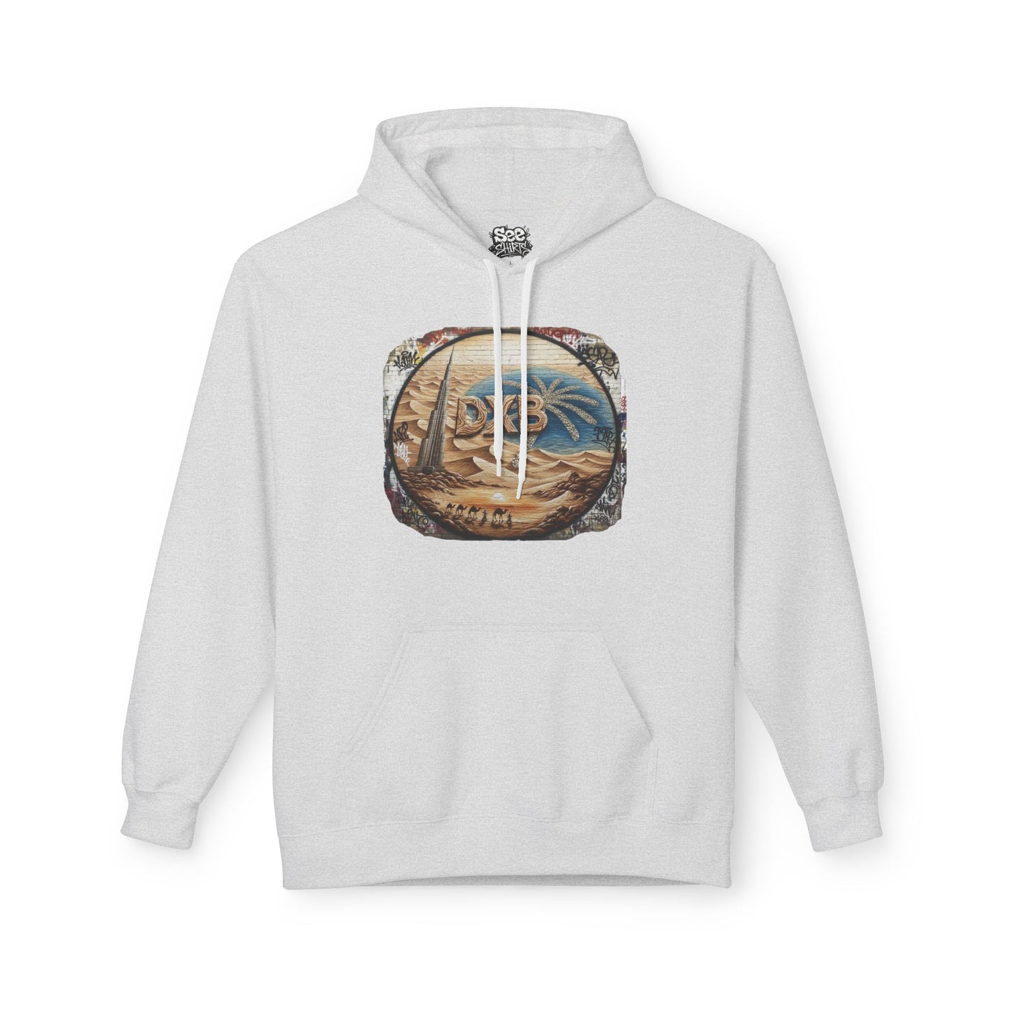 Dubai H - Dynamic Graffiti ART Hoodie