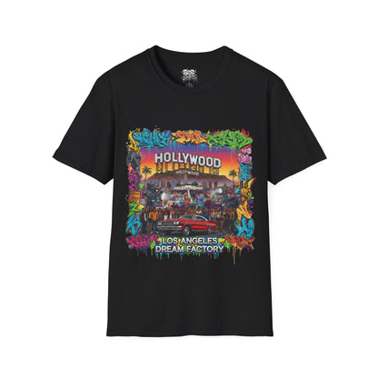 Los Angeles T - Dynamic Graffiti ART Unisex Tee Shirt