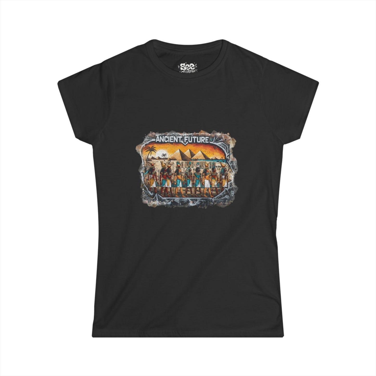 Cairo W - Dynamic Graffiti ART Women T Shirt