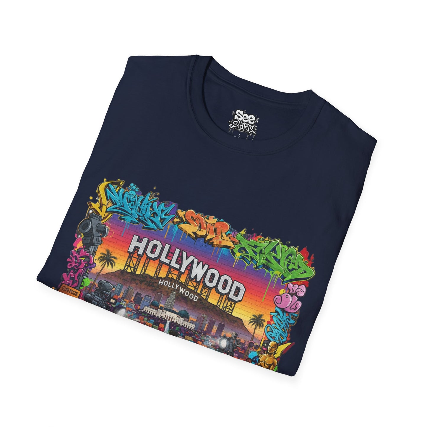 Los Angeles T - Dynamic Graffiti ART Unisex Tee Shirt
