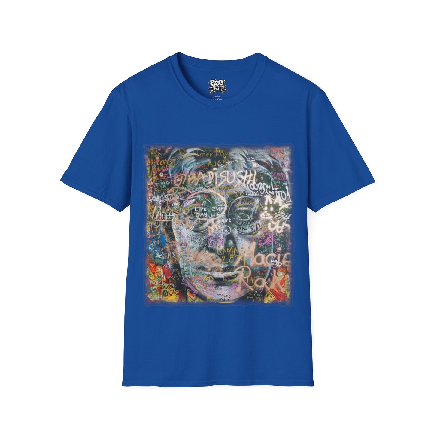 Memorial T - Dynamic Graffiti ART Unisex Tee Shirt