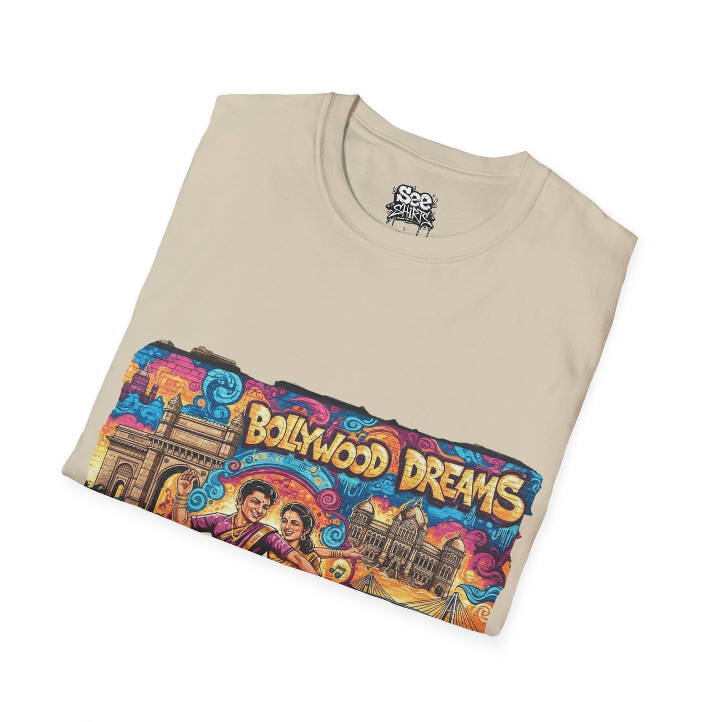 Mumbai T - Dynamic Graffiti ART Unisex Tee Shirt