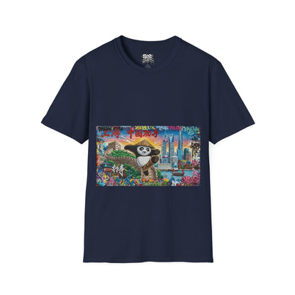Shanghai T - Dynamic Graffiti ART Unisex Tee Shirt