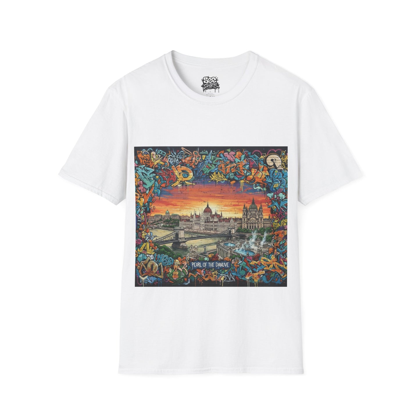 Budapest T - Dynamic Graffiti ART Unisex Tee Shirt