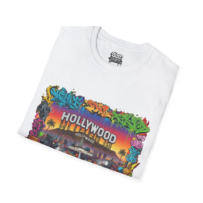 Los Angeles T - Dynamic Graffiti ART Unisex Tee Shirt
