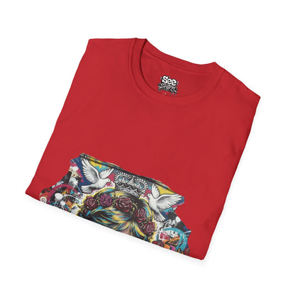 London T - Dynamic Graffiti ART Unisex Tee Shirt