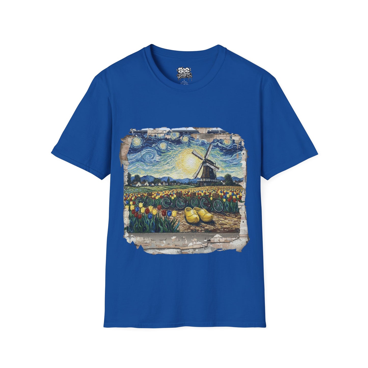 Amsterdam T - Dynamic Graffiti ART Unisex Tee Shirt