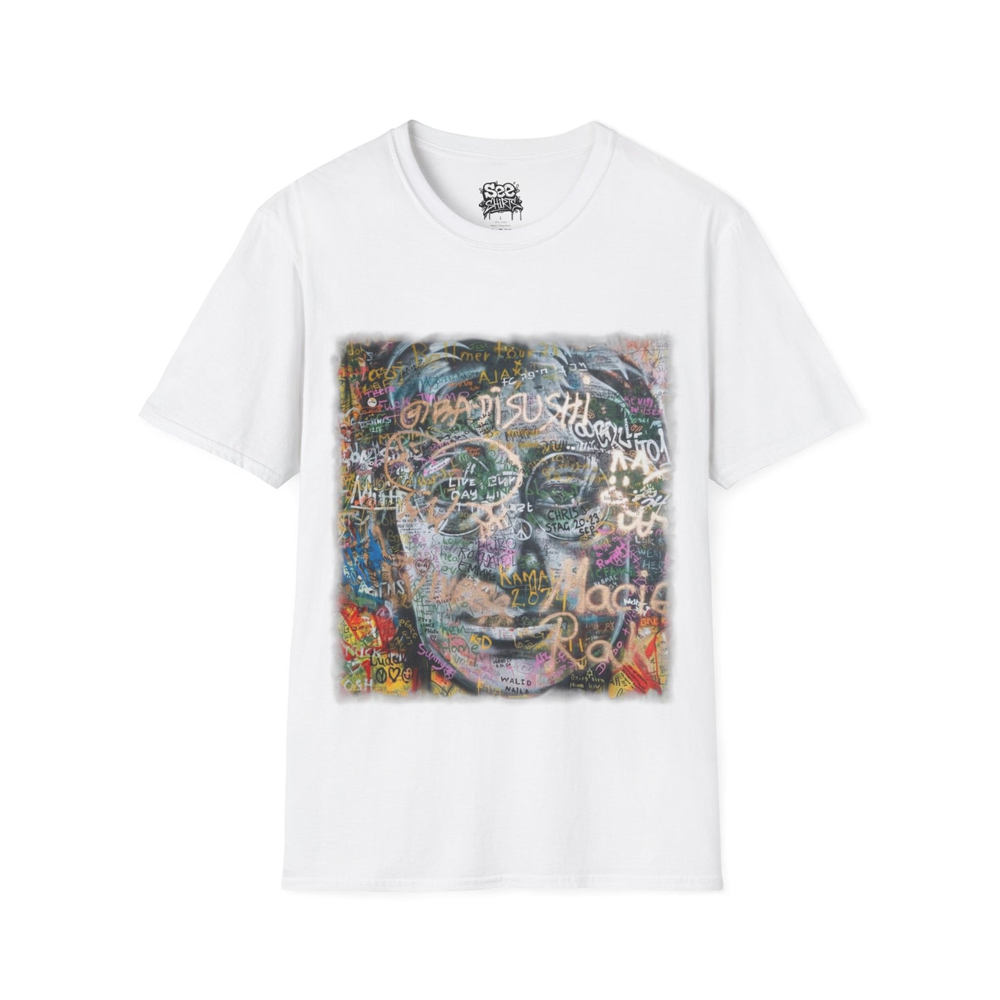 Memorial T - Dynamic Graffiti ART Unisex Tee Shirt