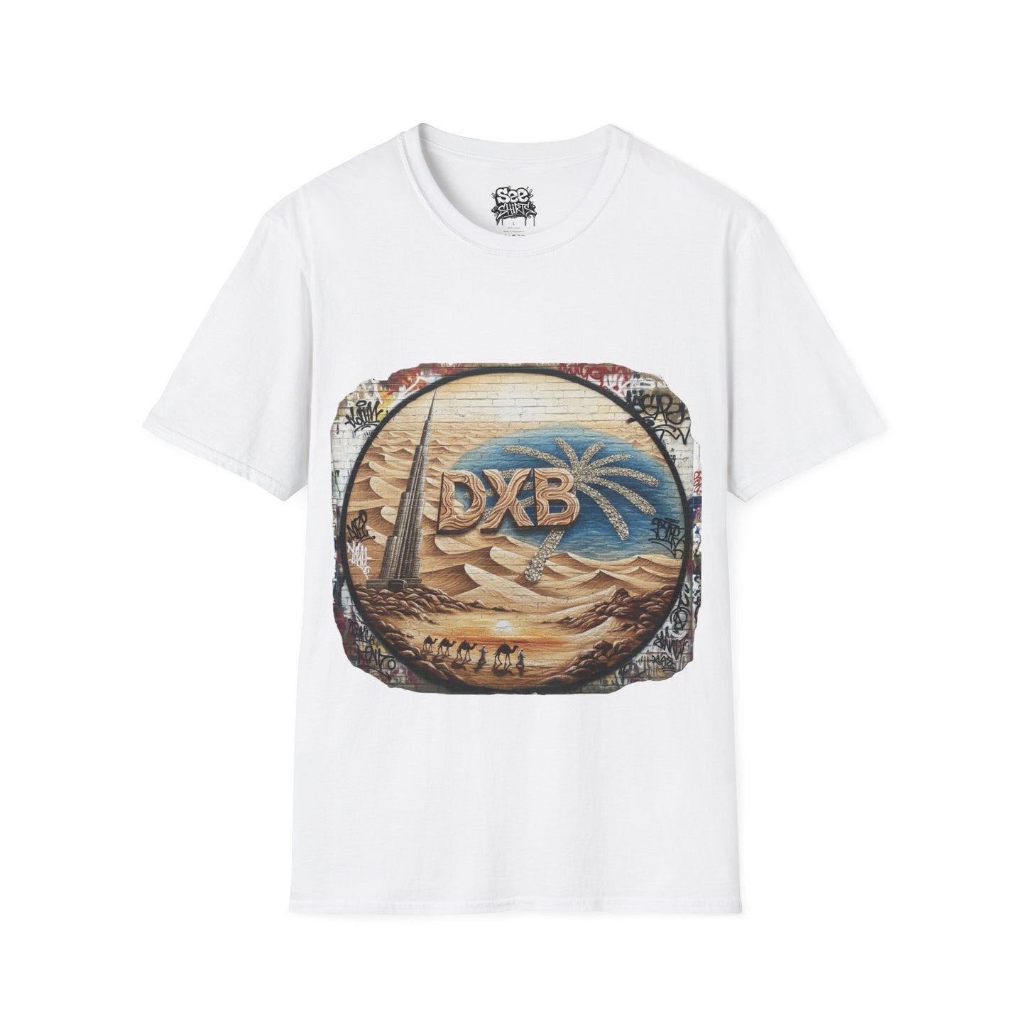 Dubai T - Dynamic Graffiti ART Unisex Tee Shirt